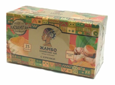Чай Жамбо с куркумой  25пак Казахстан