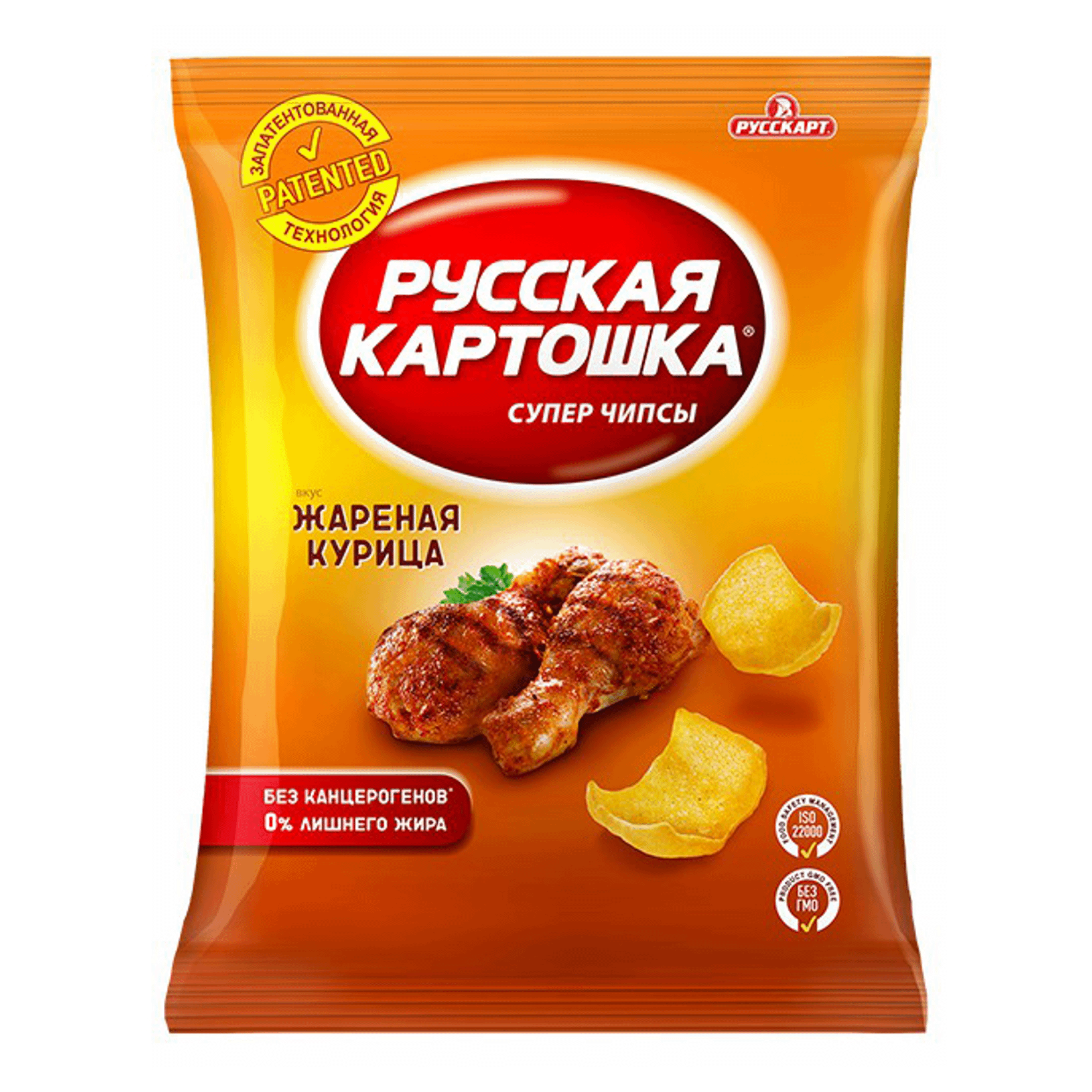 Чипсы Русская картошка Курица 80г.